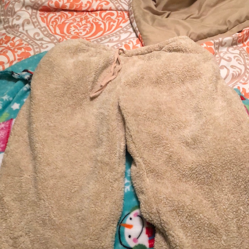 Super fuzzy pj pants